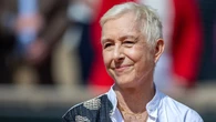 Tennis legend Martina Navratilova reacts as Oregon HS girls refuse to share podium with trans athlete