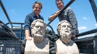 Archaeologists in Israel uncover 1,700-year-old Roman-era statues buried face down