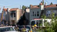 San Francisco house explosion causes building to collapse, injures civilian and firefighter