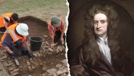 Archaeologists uncover house tied to Isaac Newton beside his legendary apple tree