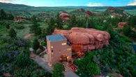 This $1M 'Flintstones'-style home built into ancient red rock could be yours