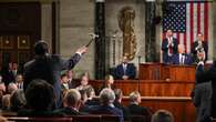 Speaker Johnson slams Dem Rep. Green's 'egregious behavior' during Trump's address