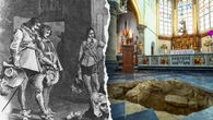 Legendary captain who inspired 'The Three Musketeers' may have been found under church altar