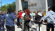 Obama Center visitors say project symbolic of 'Black excellence,' claim scandal-free legacy while Trump ripped