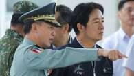 Taiwan's president thanks fighter pilots who scrambled against China's 'punishment' drills