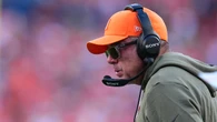 NFL official collides with Broncos' Sean Payton, head coach receives penalty