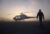 DHS helicopter patrolling border struck three times by laser from Mexico