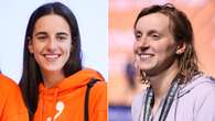 Olympic star Katie Ledecky hopeful to meet Caitlin Clark: 'She's great'