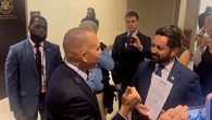 Screaming match erupts between Hakeem Jeffries, Mike Lawler as government shutdown chaos continues