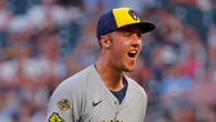 Brewers' triple-digit throwing rookie makes MLB history after perfect game bid in second MLB start