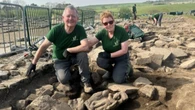Couple unearths 'highly revered' Ancient Roman rarity during volunteer dig at tourist site