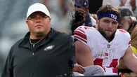 Eagles' Dom DiSandro visits injured Giants' Cam Skattebo in hospital with pizza and cheesesteaks: report