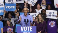 Obama's presence and Trump's policies consume 11th hour rally to keep NJ blue