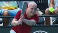 Andre Agassi raves about pickleball after making pro debut in sport: 'I'm loving it'