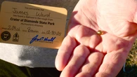 Man stumbles onto rare diamond treasure during Arkansas park trip with family: 'Knew it was different'