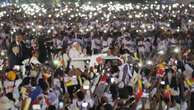 Pope Francis mass draws 600K, nearly half the population of East Timor