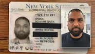 Blue state in the hot seat after ICE busts Illegal immigrant with 'NO NAME GIVEN' on license