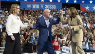 Sen. Mark Kelly responds to question on serving in potential Harris Cabinet