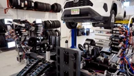AI robot changes your tires and balances them too