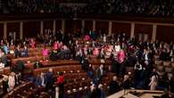 Trump declares 'America is back' in speech before Congress