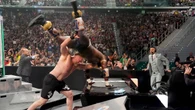 Brock Lesnar conquers Oba Femi in epic second match of rivalry at WWE Clash in Italy