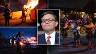 Johnson says Hegseth possibly sending Marines to anti-ICE riots not heavy-handed: 'Deterring effect'