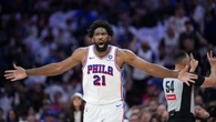 76ers' Joel Embiid takes thinly-veiled shot at officials after Knicks take commanding 3-0 lead in playoffs