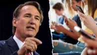 Youngkin signs Virginia law limiting 'bell-to-bell' cellphone use in public schools