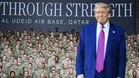 Trump highlights potential pay raise for troops, touts military reforms in Qatar speech