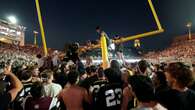 Night vision view from helicopter gives wild perspective of viral Vanderbilt celebration with goalpost