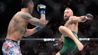 Conor McGregor's long-awaited Octagon return cut short by apparent knee injury seconds into UFC 329