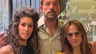 Jennifer Lopez e Ben Affleck, luna di miele a Menaggio: gita in scooter e poi in coda per un gelato