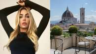 Ilary Blasi in vacanza a Firenze: quanto costa la suite con foto di famiglia e terrazza