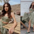 Il look di Giulia De Lellis per la terza puntata di Love Island: quadretti bon ton e ciabatte griffate