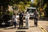 Retired flight attendant pushes beverage cart from Boston to ground zero to honor 9/11 victims