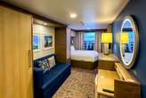 What is a Royal Caribbean virtual balcony cabin on a cruise, and is it worth the money?