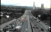 Vehicle fire closes H-1 westbound near Pearl City exit