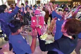 Students hold prom to honor town elders