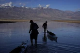 Rain turns Death Valley into kayaking destination