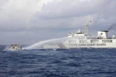 Philippine military head was aboard ship harassed by China