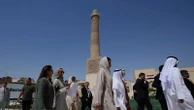 Historic al Nuri mosque with iconic minaret reopens eight years after it was destroyed by IS