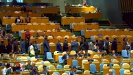 Watch the moment diplomats walk out as Israeli PM speaks at UN