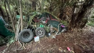 New photos show bush campsite where fugitive hid with his children before being shot dead by police