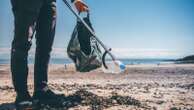 Crisp packets, bottle caps and wrappers among three quarters of a million pieces of rubbish found on UK beaches