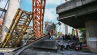 At least five dead after road collapses during construction