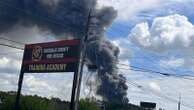 Roads shut and residents evacuated as chemical fire sends huge plume of smoke into the sky