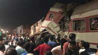 Children among dead and dozens injured after passenger trains collide