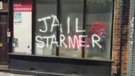 Investigation launched into 'Jail Starmer' graffiti at MP's office