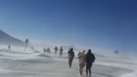 Chilean police rescue 27 from cars in blizzard