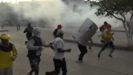 Protesters clash with police over World Cup tie